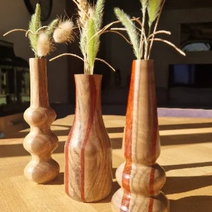 Soliflore en bois