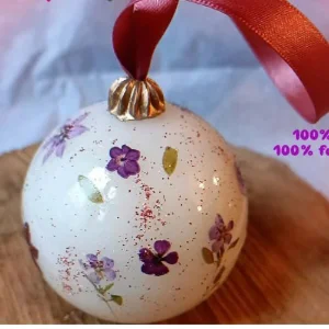 Boules de Noël en cire