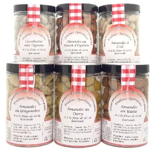 5% offert pour l'achat de 3 boîtes ou 10% offert sur l'achat de 4 boîtes sur les Pralines Gourmandes ou Apéritives et ou Fines Pralines aux Graines