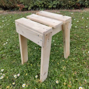 Fabriquez votre tabouret en bois recyclé avec Ski Banc