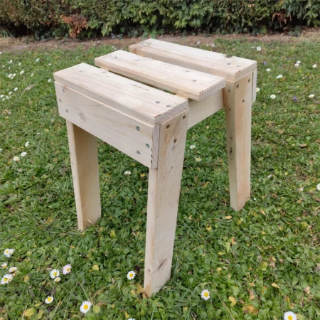Fabriquez votre tabouret en bois recyclé avec Ski Banc
